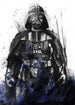 Komar Star Wars Watercolor Vader Papier Peint Intissé 200x280cm 4 bandes | Yourdecoration.fr