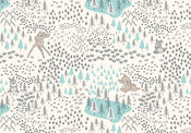 Komar Intisse Papier Peint Iadx8 057 Bambi Woodland | Yourdecoration.fr