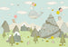 Komar Intisse Papier Peint Iax8 0028 Mountain Traveler | Yourdecoration.fr