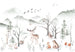 Komar Intisse Papier Peint Iax8 0034 Cozy Woods | Yourdecoration.fr