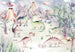 Komar Intisse Papier Peint Iax8 0037 Dino Playground | Yourdecoration.fr