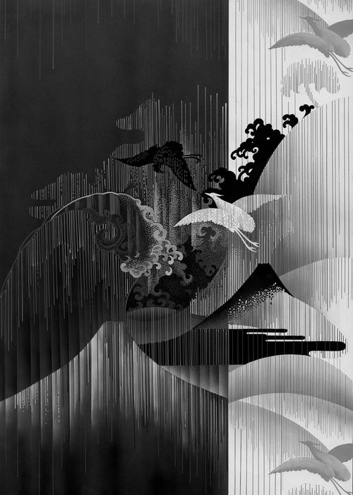 Komar Intisse Papier Peint Inx4 018 Yin Yang | Yourdecoration.fr