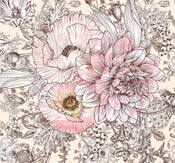 Komar Intisse Papier Peint Inx6 001 Allegra | Yourdecoration.fr