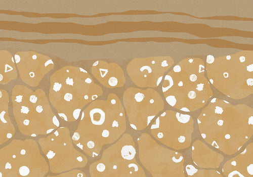 Komar Intisse Papier Peint Inx8 025 Subsoil | Yourdecoration.fr