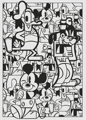 Komar Intisse Papier Peint Iadx4 058 Mickey Constructive | Yourdecoration.fr