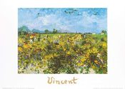 Vincent Van Gogh  The Green Vineyard affiche art 70x50cm | Yourdecoration.fr