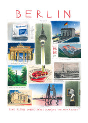 Andy Airfixx  Berlin affiche art 50x70cm | Yourdecoration.fr