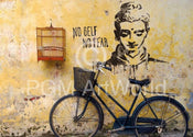 Edition Street  No self no fear affiche art 50x70cm | Yourdecoration.fr