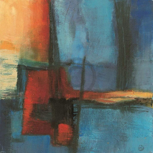 Bea Danckaert  Abstract Night affiche art 30x30cm | Yourdecoration.fr