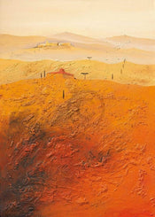 Bernhard Gerner  Mediterrane Landschaft 1 affiche art 50x70cm | Yourdecoration.fr