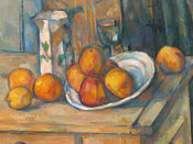 Paul CÃ©zanne  Bricco, bicchiere e piatto affiche art 80x60cm | Yourdecoration.fr