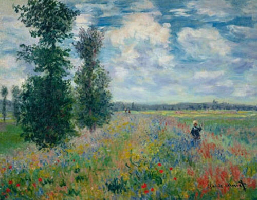 Claude Monet  Les Coquelicots affiche art 90x70cm | Yourdecoration.fr