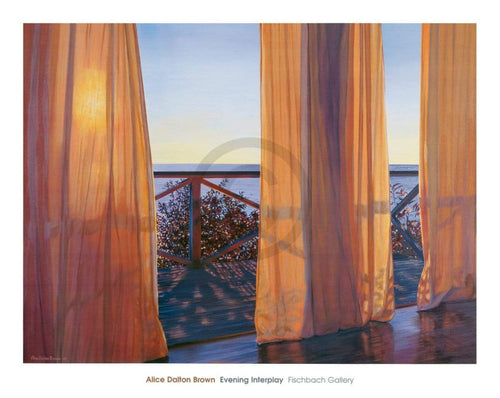 Alice Dalton Brown  Evening Interplay, 2000 affiche art 112x89cm | Yourdecoration.fr
