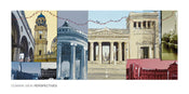 Dominik Wein  MÃ¼nchen II affiche art 100x50cm | Yourdecoration.fr