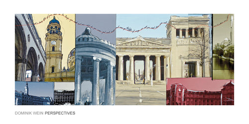 Dominik Wein  MÃ¼nchen II affiche art 100x50cm | Yourdecoration.fr