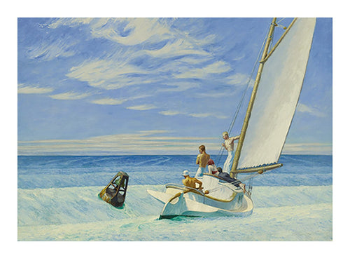 PGM Edward Hopper Ground Swell affiche art 40x30cm | Yourdecoration.fr