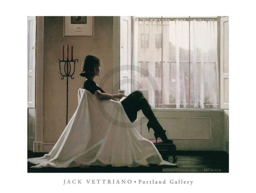 Jack Vettriano  In Thoughts of You affiche art 80x60cm | Yourdecoration.fr