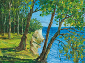 JÃ¶rg Langhans  Meer II affiche art 80x60cm | Yourdecoration.fr