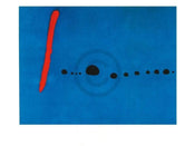 pgm jm 276 joan miro blue ii 4 3 61 affiche art 80x60cm | Yourdecoration.fr