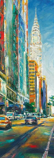 JÃ¼rgen Schmiedekampf  Leaving Bryant Park affiche art 34x99cm | Yourdecoration.fr