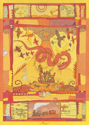 Vitali P. Konstantinov  Feuer affiche art 48x67cm | Yourdecoration.fr