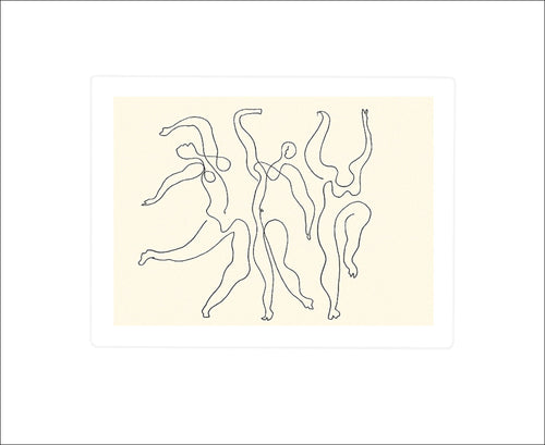 Pablo Picasso  Trois danseuses, 1924 affiche art 60x50cm | Yourdecoration.fr
