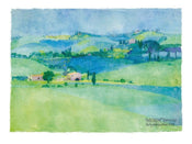 Ralf Westphal  Abbazia di Monte Oliveto, Toskana affiche art 80x60cm | Yourdecoration.fr
