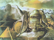 Salvador Dali  L'enigme sans fin, 1938 affiche art 80x60cm | Yourdecoration.fr
