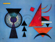 Wassily Kandinsky  Weiches Hart affiche art 100x70cm | Yourdecoration.fr