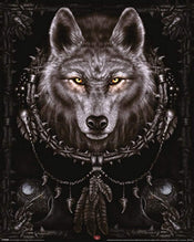 Pyramid Spiral Wolf Dreams Affiche 40x50cm | Yourdecoration.fr