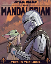 Pyramid Star Wars The Mandalorian Hello Little One Affiche 40X50cm | Yourdecoration.fr