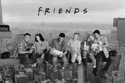 Pyramid Friends Skyscraper Affiche 91,5x61cm | Yourdecoration.fr
