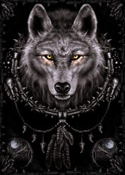 Pyramid Spiral Wolf Dreams Affiche 61x91,5cm | Yourdecoration.fr