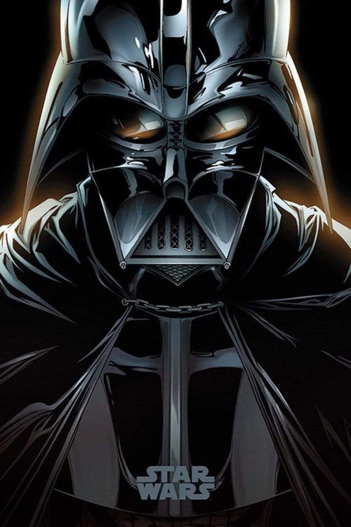 Pyramid Star Wars Vader Comic Affiche 61x91,5cm | Yourdecoration.fr