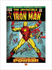 Pyramid Iron Man Birth of Power affiche art 60x80cm | Yourdecoration.fr