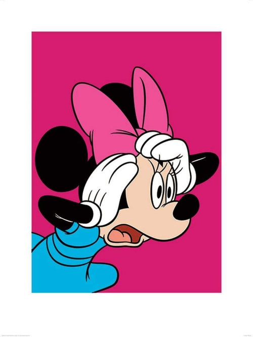 Pyramid Minnie Mouse Shocked affiche art 60x80cm | Yourdecoration.fr