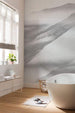 Komar White Noise Mountain Papier Peint Intissé 200x280cm 2 bandes ambiance | Yourdecoration.fr