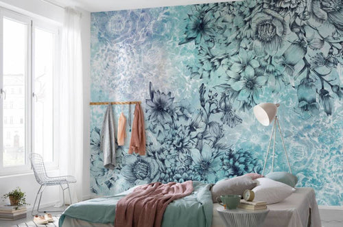 Komar Windflowers Papier Peint Intissé 368x248cm | Yourdecoration.fr