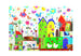 Papier Peint - Fröhlich Bauernhof - Intissé