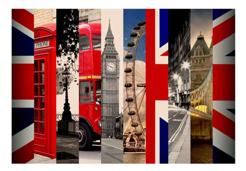 Papier Peint - London - Intissé