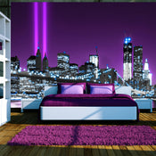 Papier Peint - Luminous Manhattan - Intissé