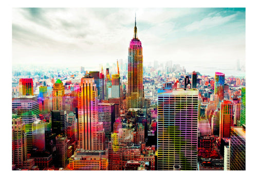 Papier Peint - Colors of New York City - Intissé