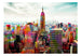 Papier Peint - Colors of New York City - Intissé
