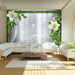 Papier Peint - Bamboo and Two Orchids - Intissé