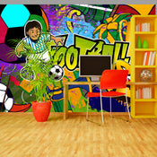 Papier Peint - Football Cup - Intissé