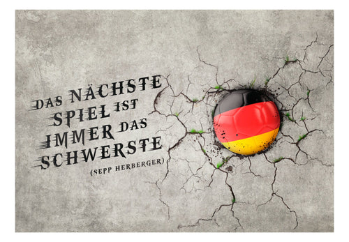 Papier Peint - Das Nächste Spiel Ist Immer Das Schwerste Sepp Herberger - Intissé