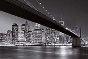 Wizard+Genius Brooklyn Bridge NY Papier Peint Intissé 384x260cm 8 bandes | Yourdecoration.fr