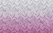Komar Herringbone Pink Papier Peint Intissé 400x250cm 4 bandes | Yourdecoration.fr