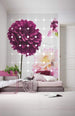 Komar Flowers and Dots Papier Peint Intissé 200x250cm 2 bandes ambiance | Yourdecoration.fr