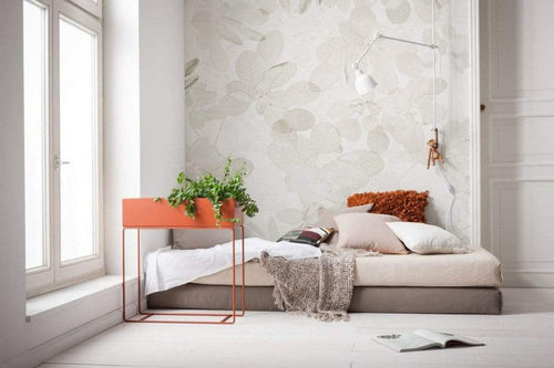 Komar Sheer Grey Papier Peint Intissé 400x250cm 4 bandes ambiance | Yourdecoration.fr